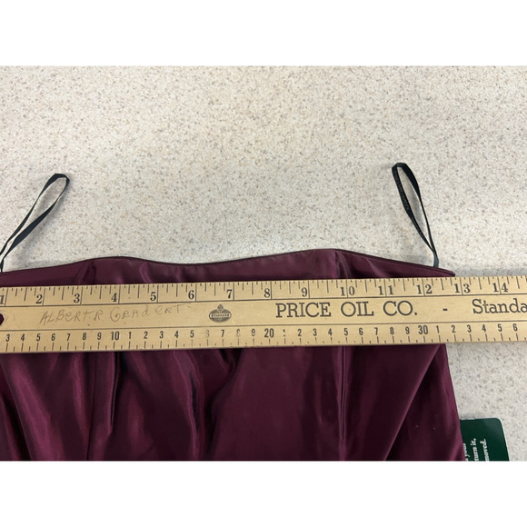 Y2K Jessica McClintock Womens 4 Purple Strapless Above Knee Party Homecoming - Picture 9 of 11